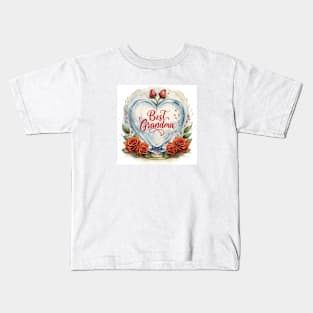 roses for Grandma Kids T-Shirt